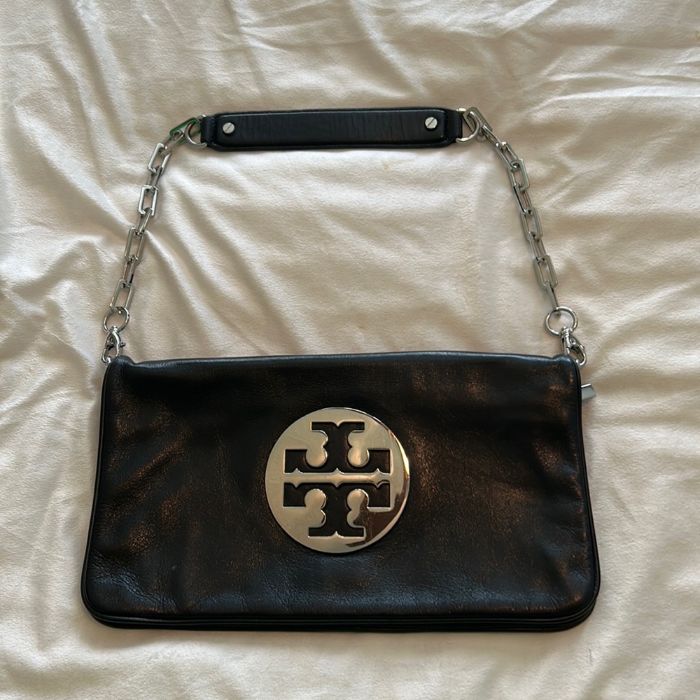 Black Tory Burch clutch